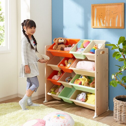 おもちゃ 収納 棚の通販 通販のベルメゾンネット