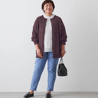 モデル身長168.5cm／4L・股下70cm