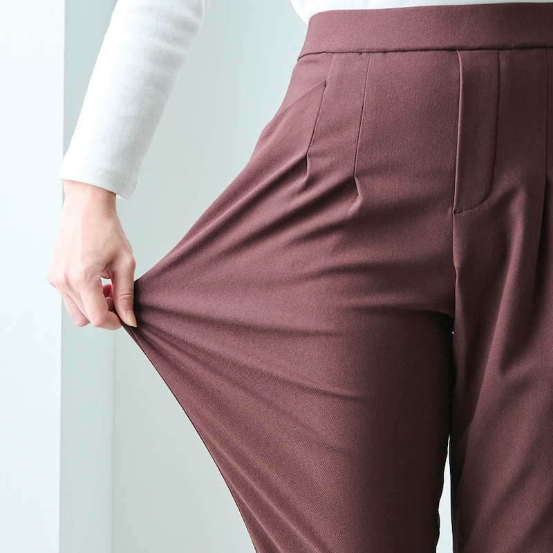 驚くほどのストレッチ性があり、動きやすい