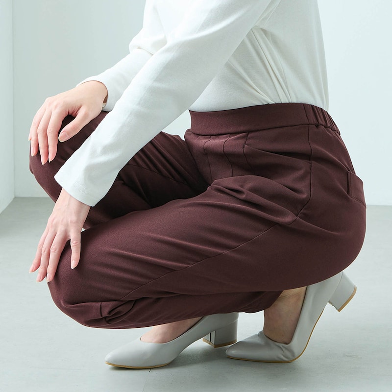 かがんだとき、立ち上がるときラクちん