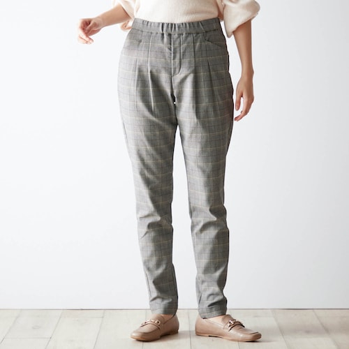 冬の裏起毛 ベルメゾン・座(THE)パンツ(R) (S～6L)