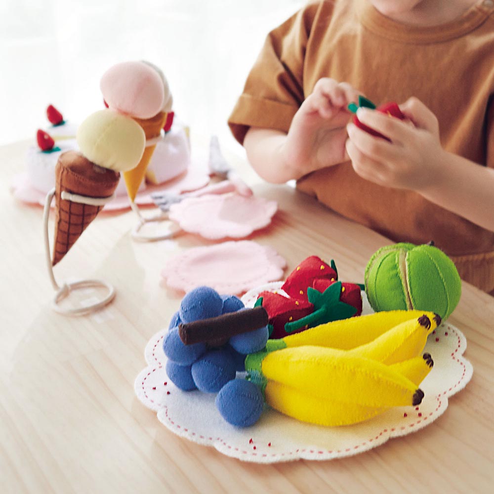 フエルトはカット済み おままごと手作りキット くららぼ 通販のベルメゾンネット フエルトはカット済み おままごと手作りキット くららぼ 通販のベルメゾンネット