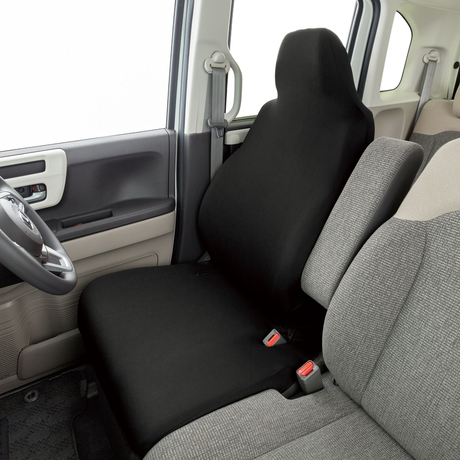 撥水加工付 ぴったりフィットするニット生地のカーシートカバー 通販のベルメゾンネット 撥水加工付 ぴったりフィットするニット生地のカーシートカバー 通販のベルメゾンネット