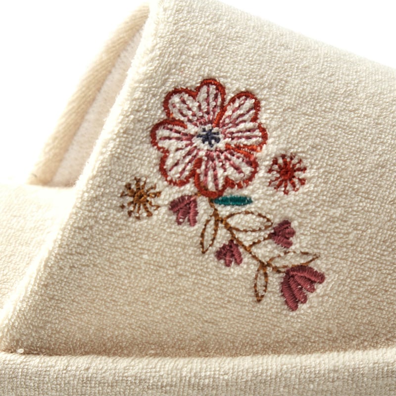 刺繍のようなお花畑