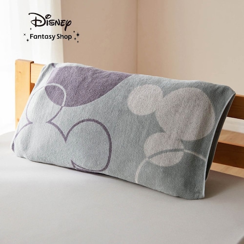 抗菌防臭のびのび枕カバー「ミッキーモチーフ」