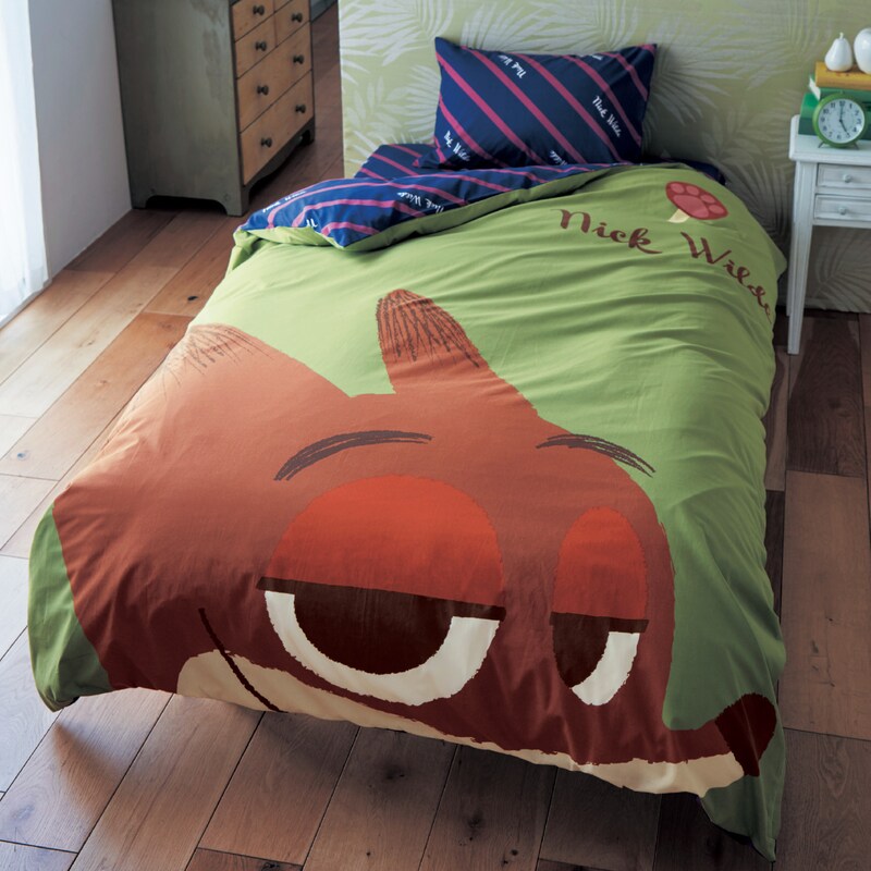 おうちディズニー 綿混布団カバーセット ３点 選べるキャラクター ディズニー Disney 通販のベルメゾンネット