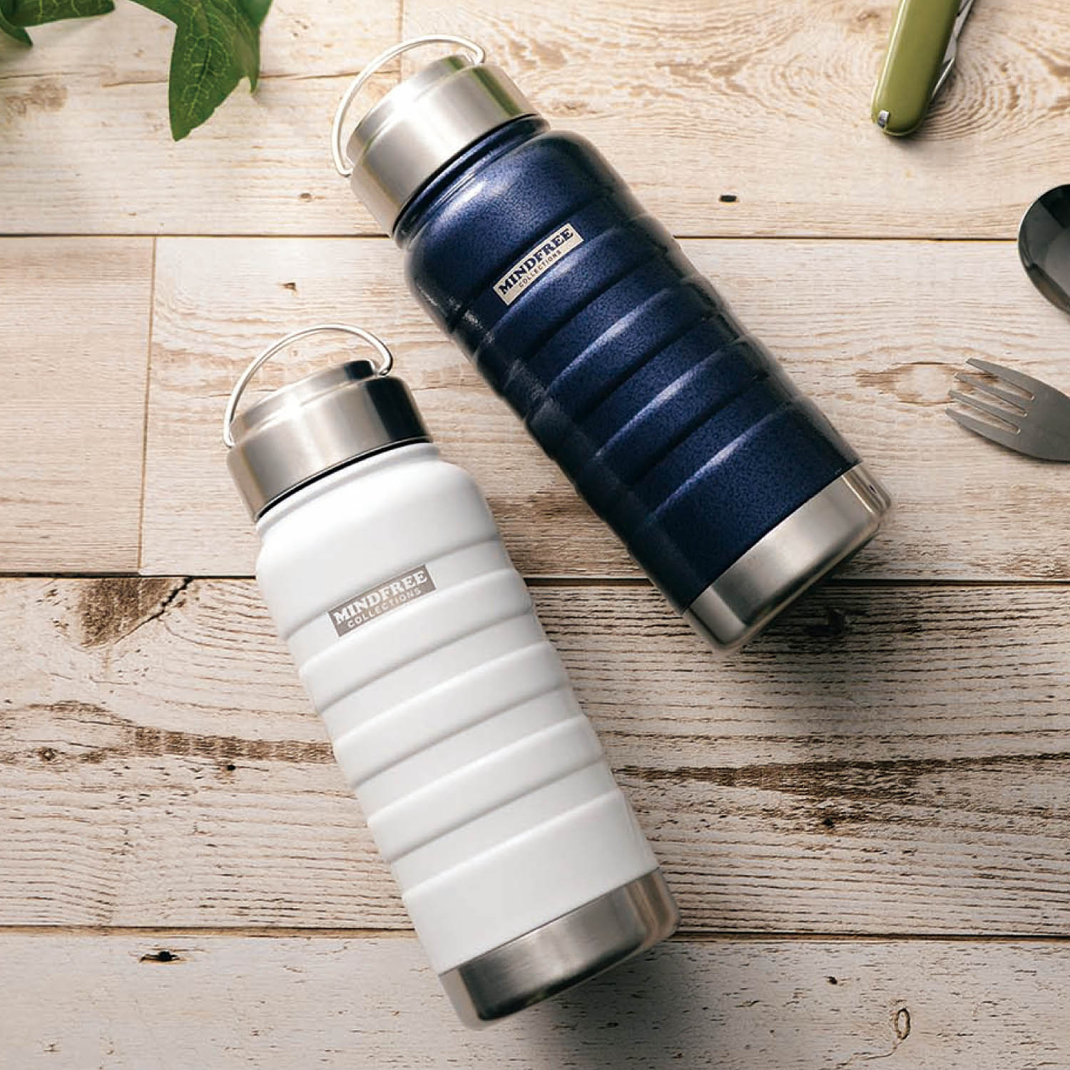 【ベルメゾン】真空2重ステンレスマグボトル水筒 【保冷/保温】