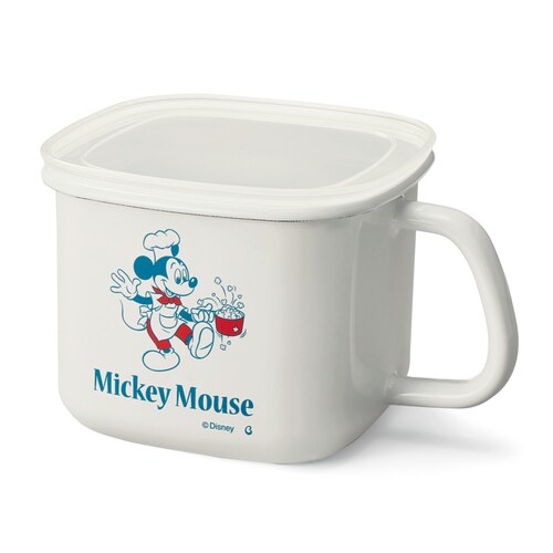 味噌パックがすっぽり入る保存ポット（富士ホーロー）「ミッキーマウス」