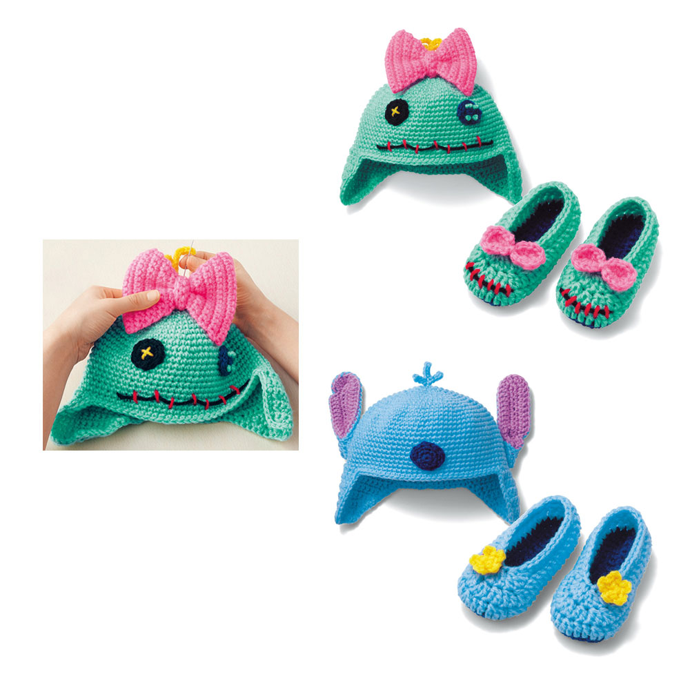 【ディズニー/Disney】ニット帽 & 靴下手作りキット(選べるキャラクター)