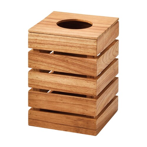 味わいのある木製ダストボックス ＜５Ｌ＞【リビングゴミ箱】
