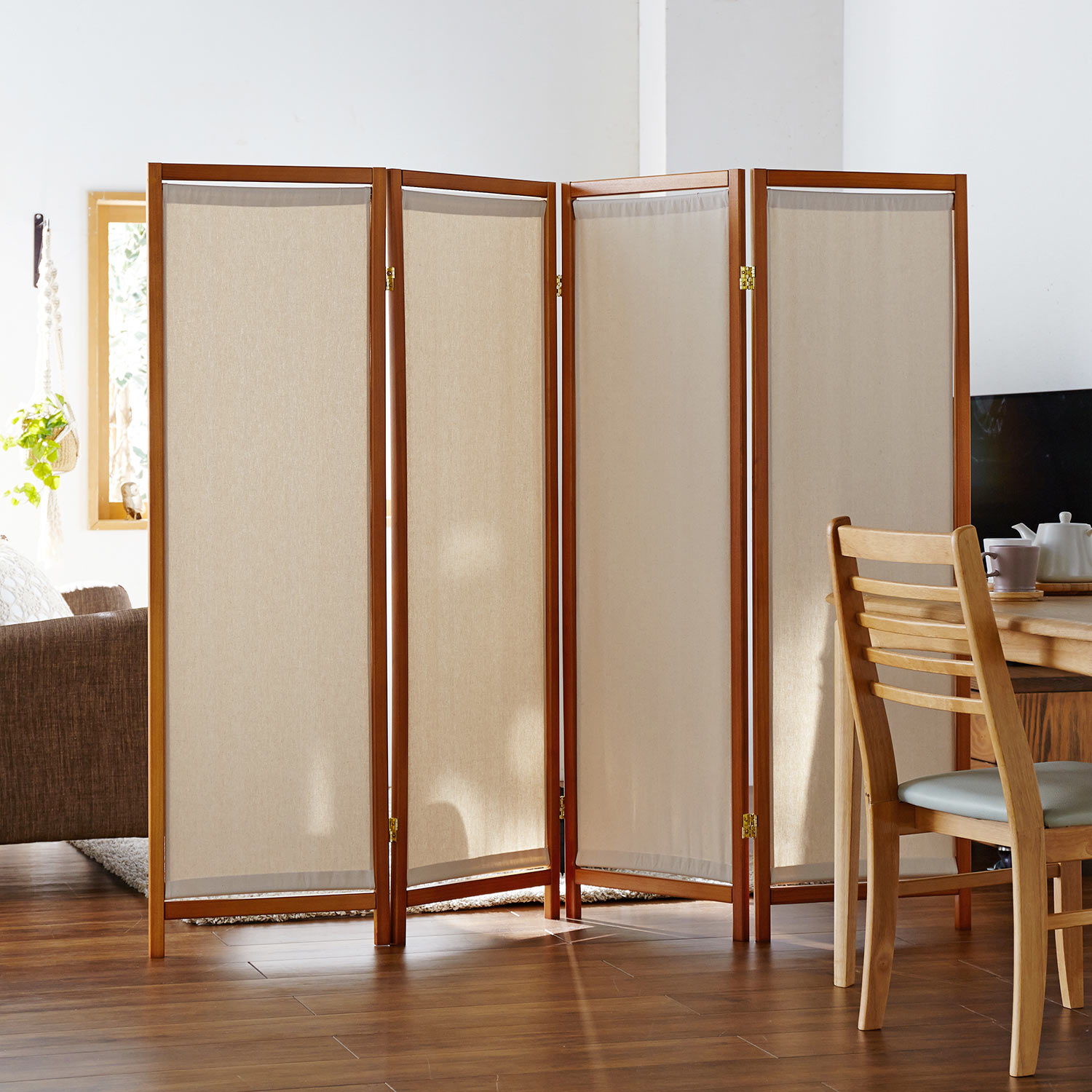 【ベルメゾン】帆布の間仕切りパーテーション