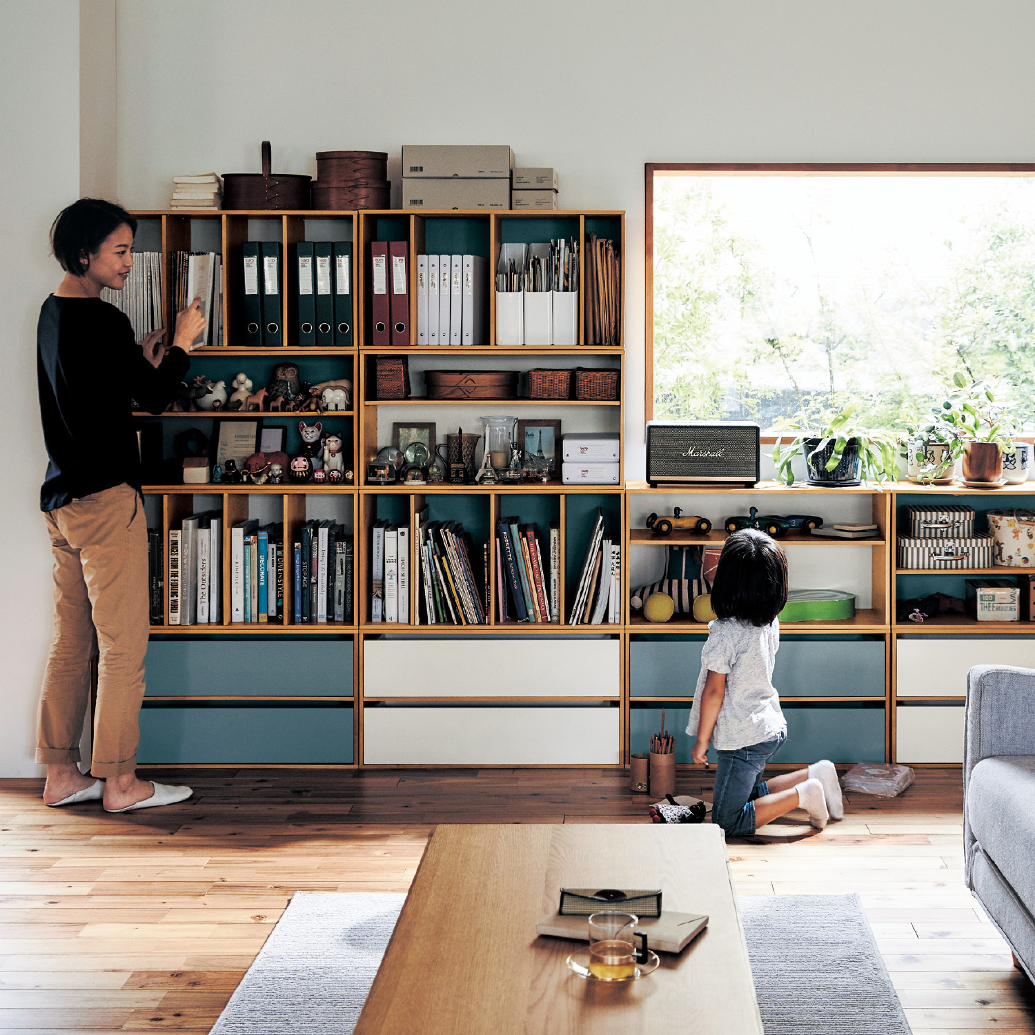 【BELLE MAISON DAYS】組み合わせてマルチに使えるユニットシェルフ