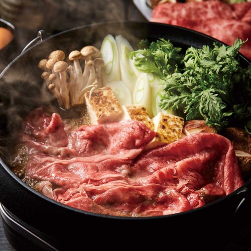 仙台牛すき焼き・しゃぶしゃぶ用（モモ）