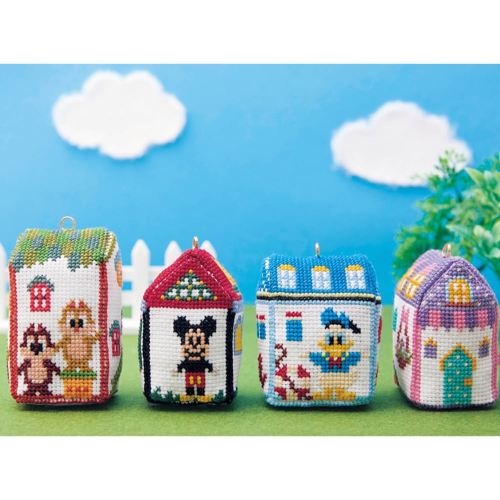 【ディズニー/Disney】クロスステッチで作るビスコーニュ手作りキット・彩葉(選べるキャラクター) 【SNSで話題】