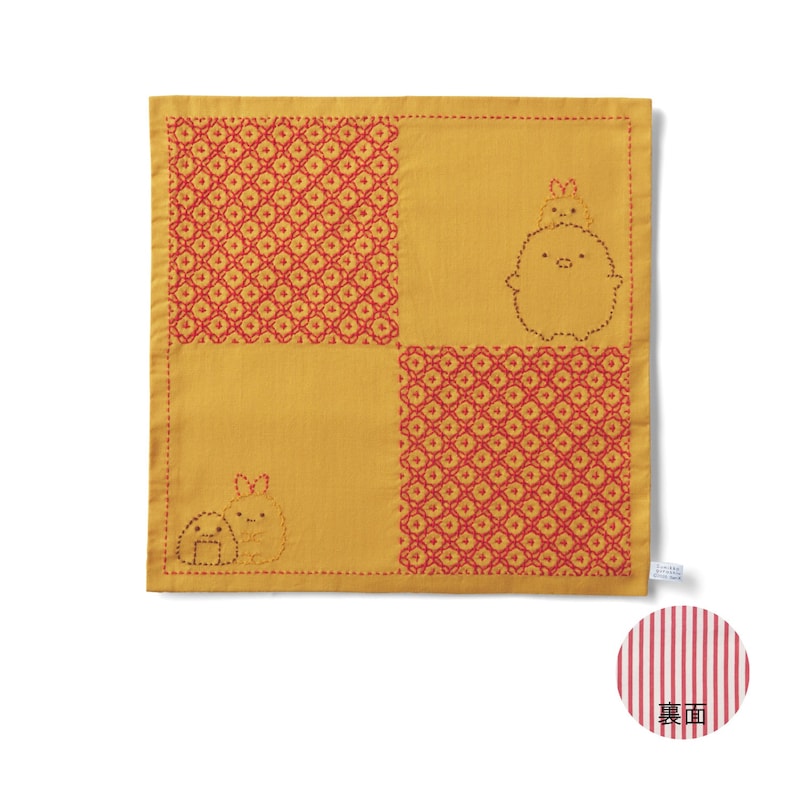 とんかつ＆えびふらいのしっぽ／約30×30cm