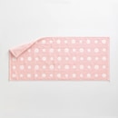 甘いドットとチェック／3重ガーゼ（フェイスタオル）