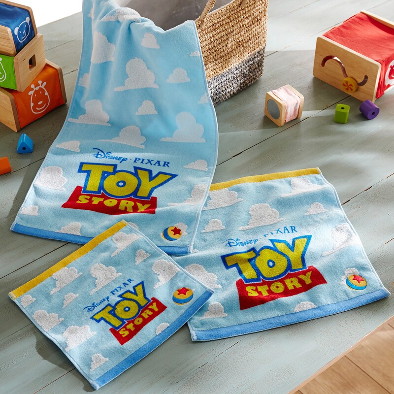 雲柄の綿素材を使ったタオル トイ ストーリー ディズニー Disney 通販のベルメゾンネット