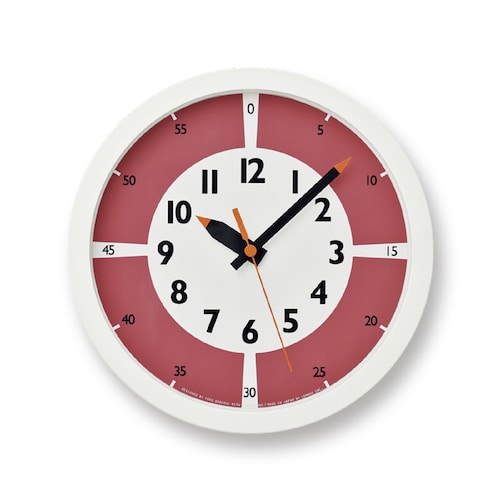 【子供部屋におすすめ】自分の時間をつくるのがうまくなる掛け時計 フンプンクロック[日本製]