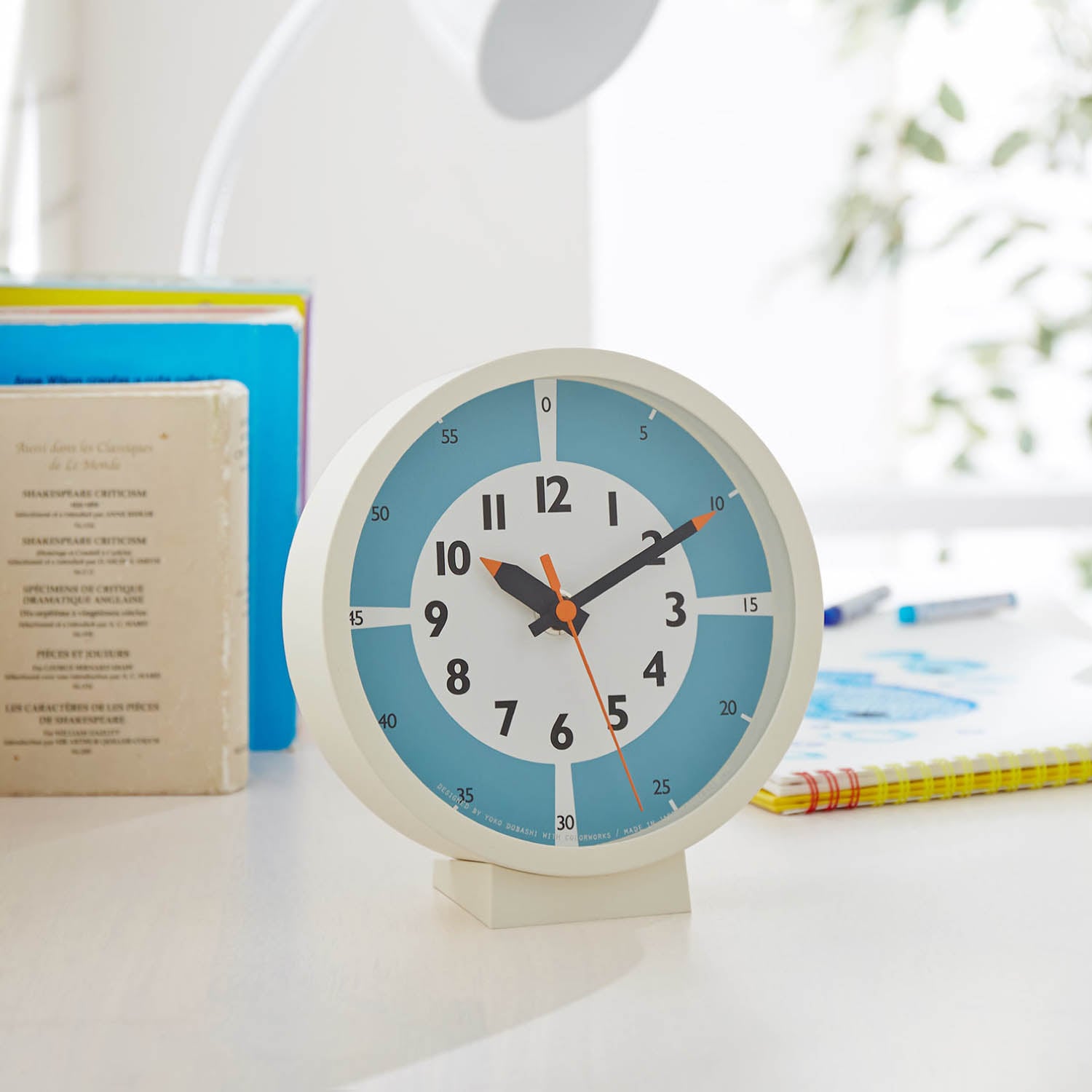 【レムノス/Lemnos】【子供部屋におすすめ】自分の時間をつくるのがうまくなる置き時計 フンプンクロック[日本製]画像