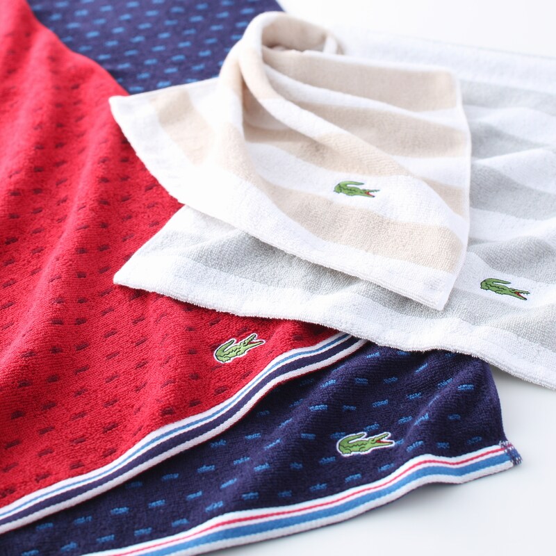 スポーツ フェイス ゲストタオル５点セット ラコステ Lacoste 通販のベルメゾンネット