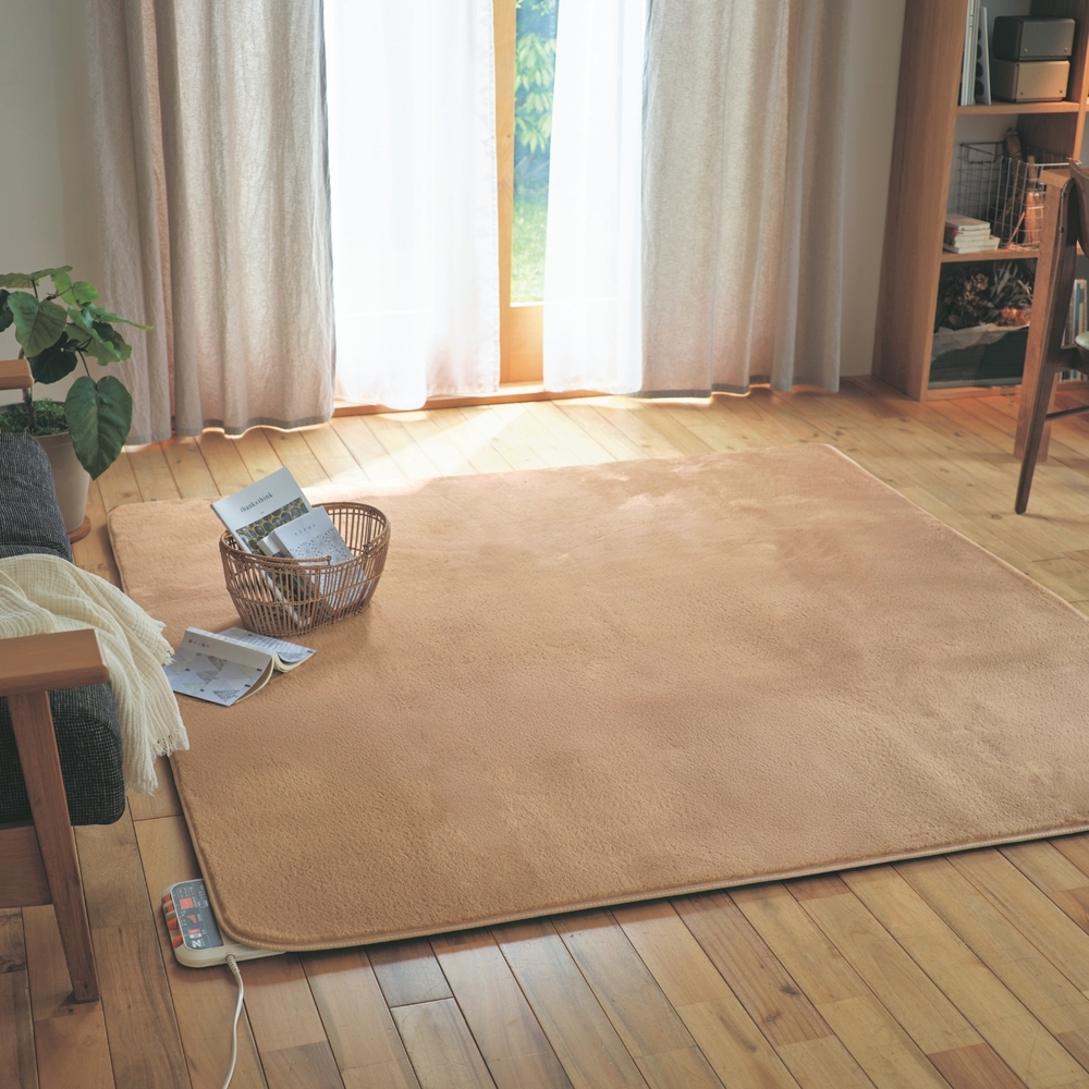 カバー付きと本体のみが選べる電磁波カットホットカーペット <1畳/2畳/3畳>