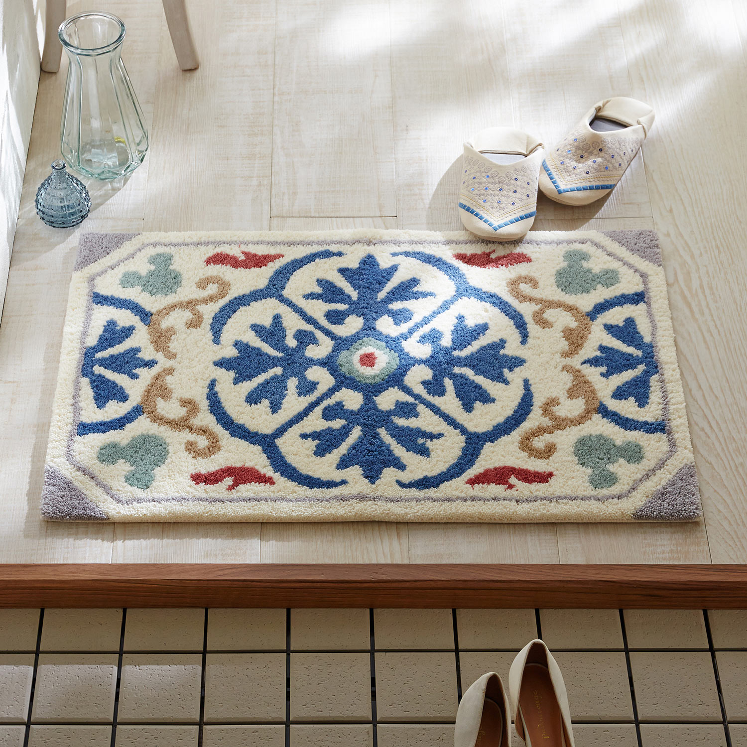 ふわふわすべりにくい玄関マット デコレーション ミッキーモチーフ ディズニー Disney 通販のベルメゾンネット ふわふわすべりにくい玄関マット デコレーション ミッキーモチーフ ディズニー Disney 通販のベルメゾンネット