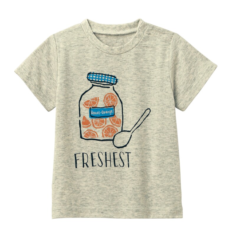 ゆるいタッチが可愛いプリント半袖ｔシャツ 女の子 子供服 通販のベルメゾンネット