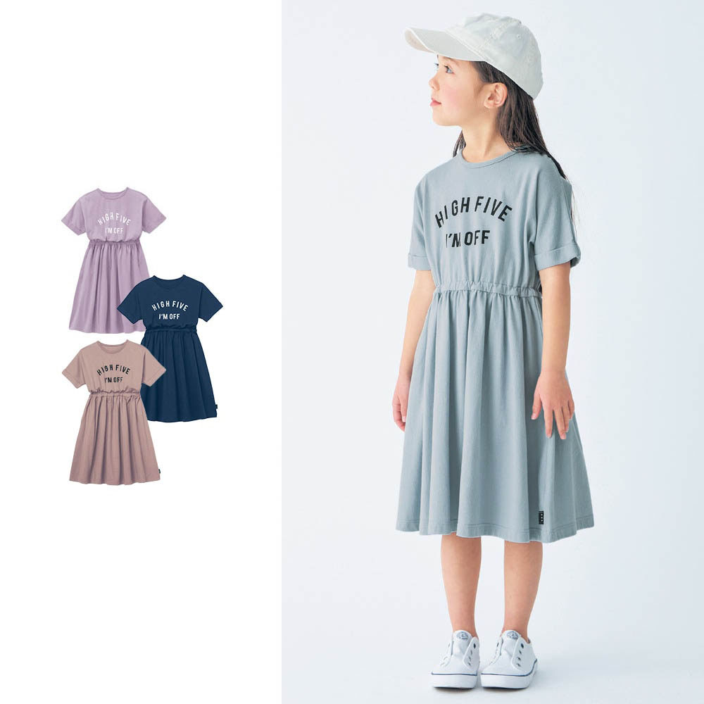 ウエストゴムプリント半袖ワンピース 夏 子供服 ジータ Gita 通販のベルメゾンネット ウエストゴムプリント半袖ワンピース 夏 子供服 ジータ Gita 通販のベルメゾンネット