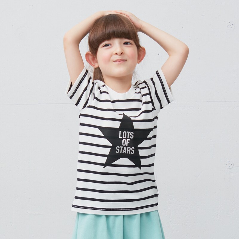 箔プリント半袖Ｔシャツ【男の子 女の子 子供服】(ジータ/GITA)｜通販のベルメゾンネット