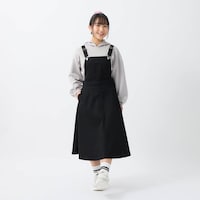 ブラック／モデル身長147.5cm・J-XS(145～155)サイズ着用