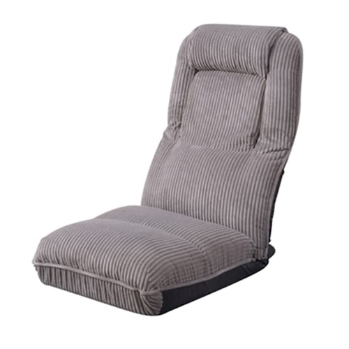 コーデュロイデザインのリクライニング座椅子