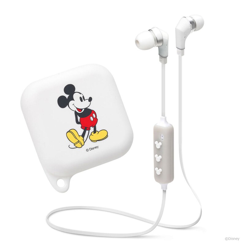 ワイヤレスステレオイヤホン シリコンポーチ ミッキーマウス ディズニー Disney 通販のベルメゾンネット