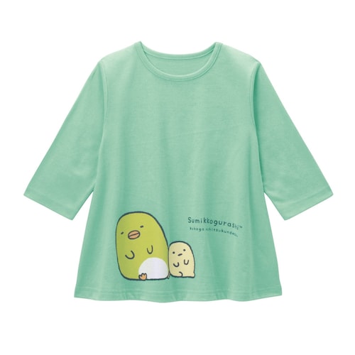 七分袖チュニック「すみっコぐらし」