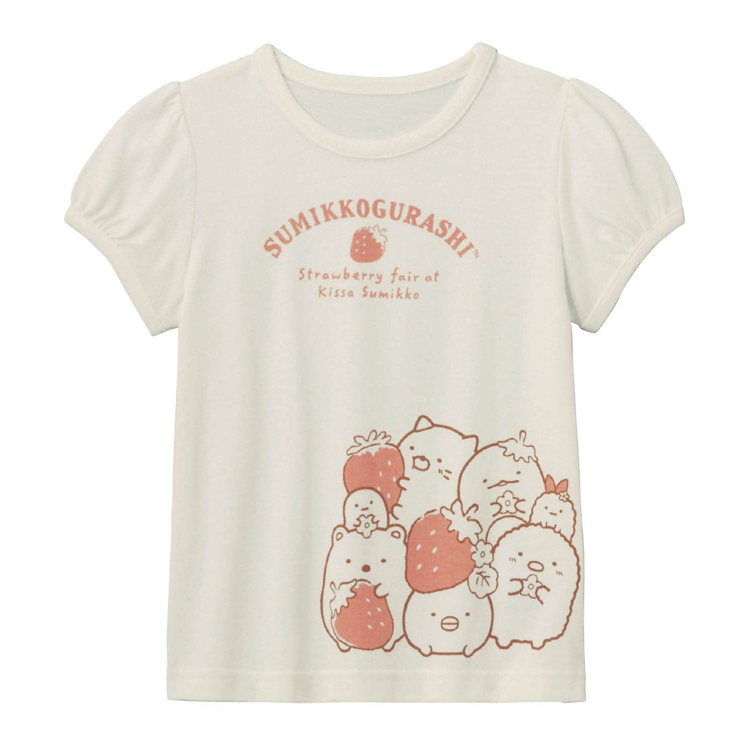 パフ半袖Ｔシャツ「すみっコぐらし」(すみっコぐらし)｜通販の