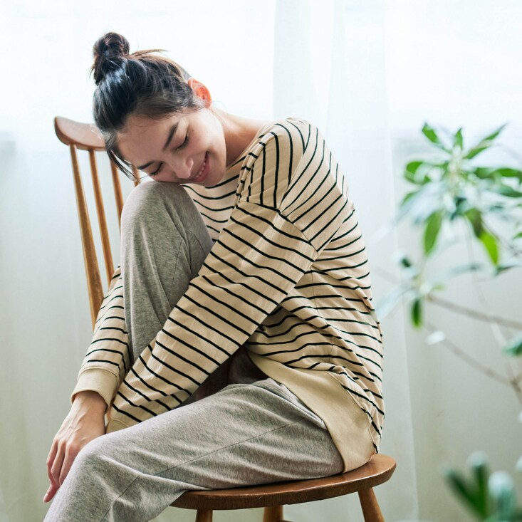 たっぷりコットンのやわらかパジャマリユアーズ/Re_yours