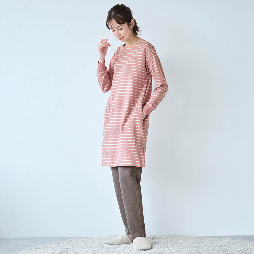 10月30日までまとめ買いでお得 綿100 やわらか二重仕立てチュニック長袖パジャマ 通年使える リユアーズ Re Yours 通販のベルメゾン ネット 10月30日までまとめ買いでお得 綿100 やわらか二重仕立てチュニック長袖パジャマ 通年使える リユアーズ Re Yours 通販のベルメゾン ネット