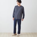 ネイビー×グレー