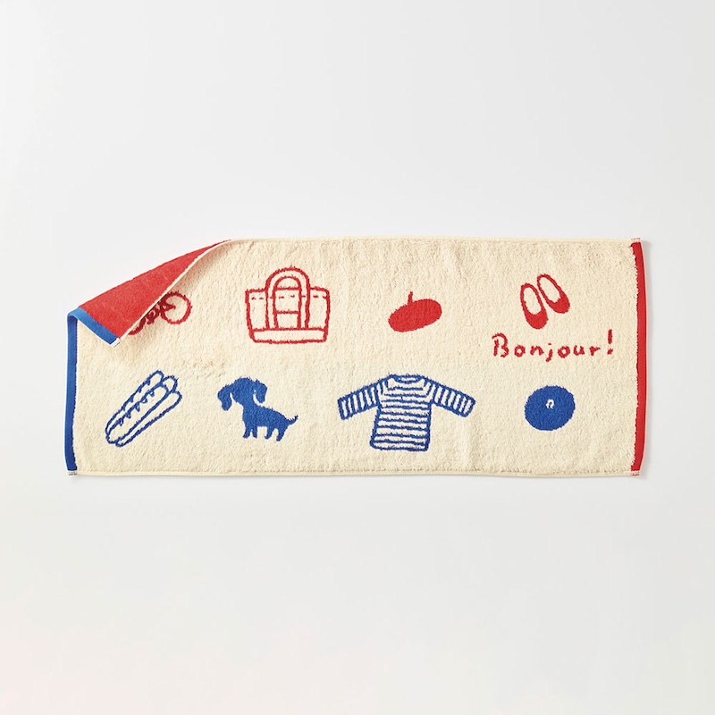 フェイスタオル／パリジェンヌ