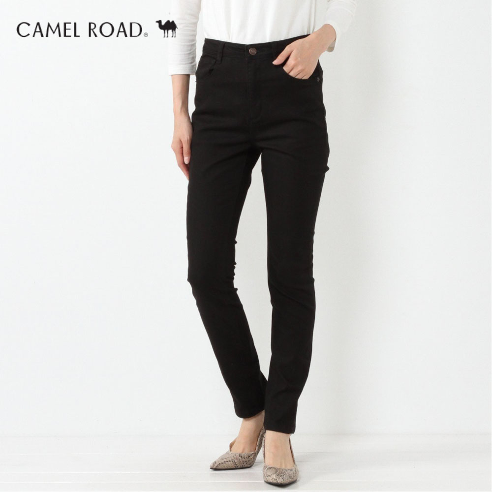 【キャメルロード/CAMEL ROAD】肌触りのよい裏微起毛スキニーパンツ