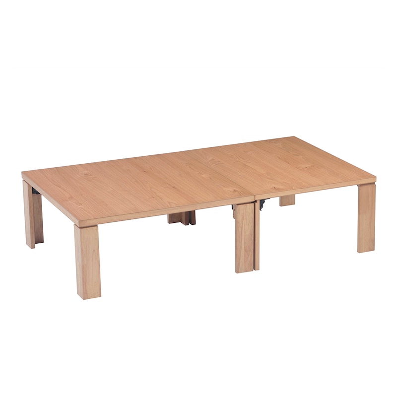 並べた状態　ナチュラル/幅80＋60cm