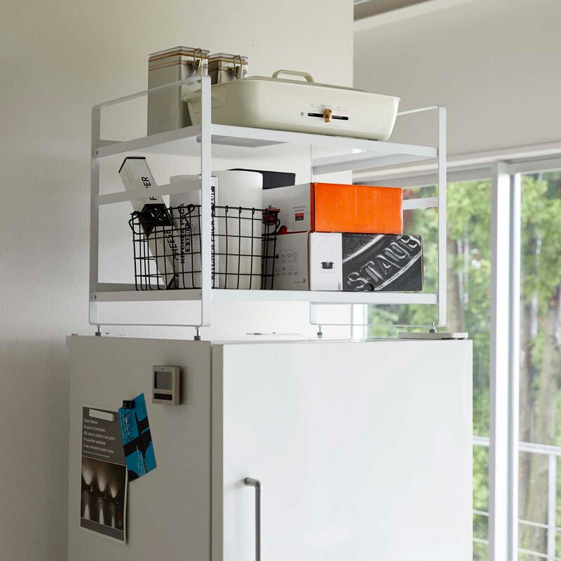 冷蔵庫上用ラック タワー Tower 通販のベルメゾンネット