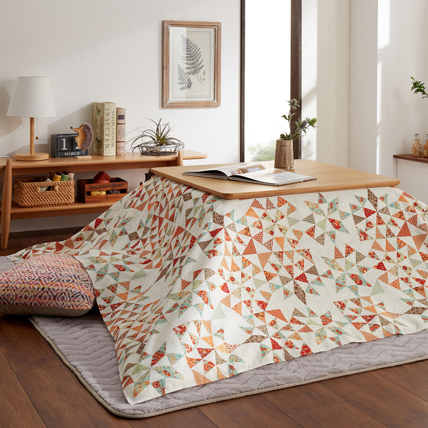 【ベルメゾン】こたつの撥水上掛けカバー(アンリー) 【ベルメゾン】こたつの撥水上掛けカバー(アンリー)