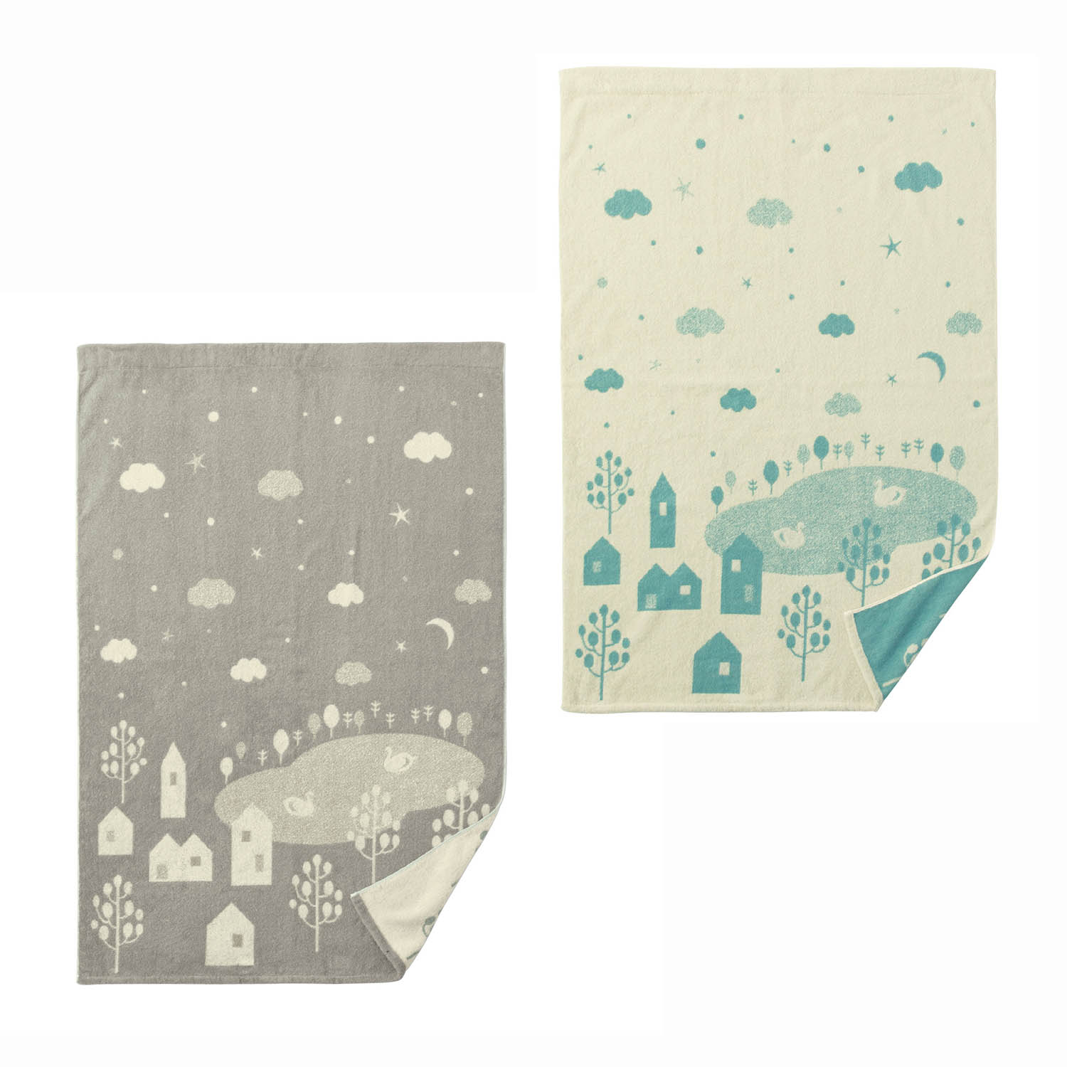 【ベルメゾン】綿素材を使用したジャカードタオルケット【ベビー布団】 【ベルメゾン】綿素材を使用したジャカードタオルケット【ベビー布団】