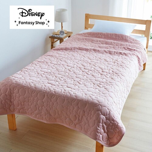 接触冷感のひんやりキルトケット「ミッキーモチーフ」