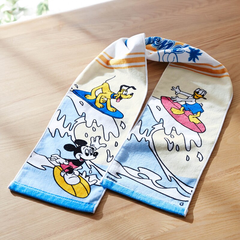 おうちディズニー スポーツタオル ミッキー フレンズ ディズニー Disney 通販のベルメゾンネット