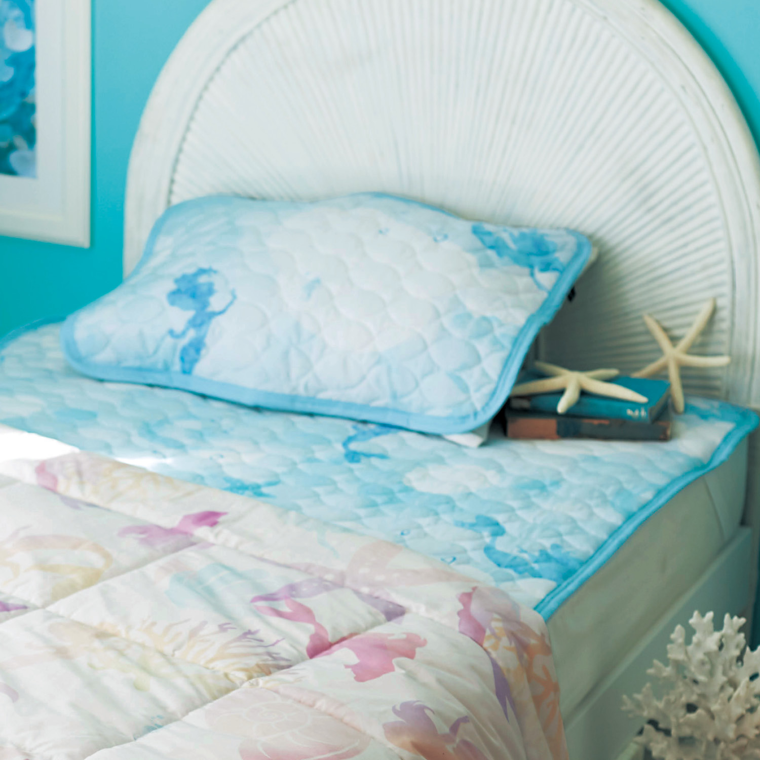 おうちディズニー グラデーションデザインの枕パッド 敷きパッドセット アリエル ディズニー Disney 通販のベルメゾンネット おうちディズニー グラデーションデザインの枕パッド 敷きパッドセット アリエル ディズニー Disney 通販のベルメゾンネット
