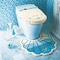 シェル型トイレマット・フタカバー（単品・セット）「アリエル」