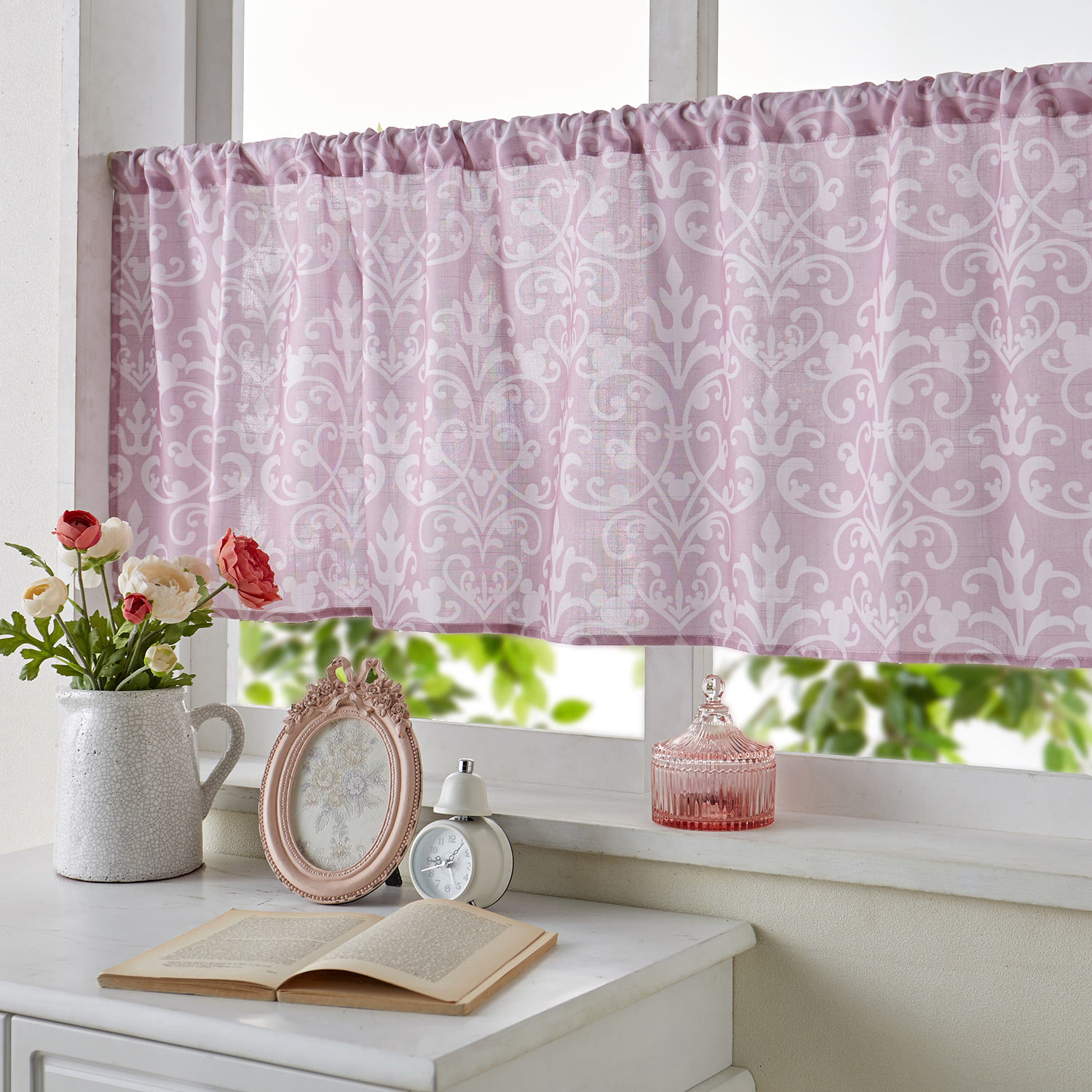 おうちディズニー エレガンスデザインのプリントカフェカーテン ミッキーモチーフ ディズニー Disney 通販のベルメゾンネット おうちディズニー エレガンスデザインのプリントカフェカーテン ミッキーモチーフ ディズニー Disney 通販のベルメゾンネット