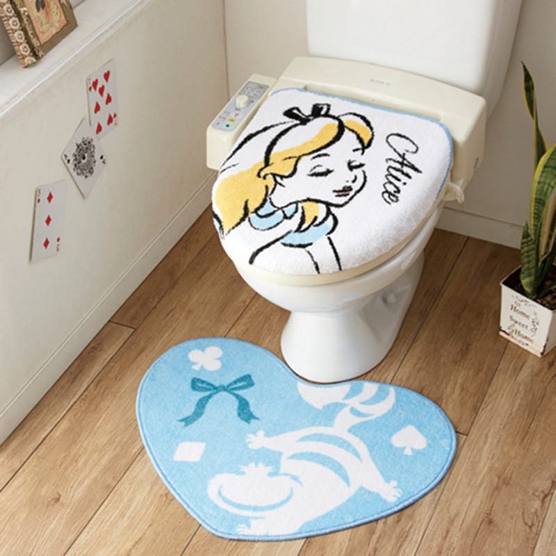 1287円 最新人気 トイレマットセット 洗える すべりにくい ディズニー ミッキー おしゃれ 抗菌 防臭 日本