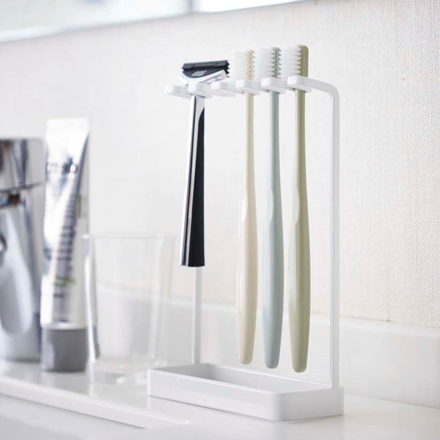 スチール製歯ブラシスタンド5連 5本収納 タワー Tower 通販のベルメゾンネット スチール製歯ブラシスタンド5連 5本収納 タワー Tower 通販のベルメゾンネット